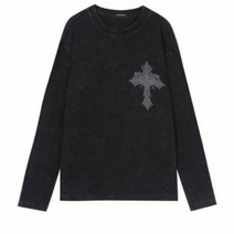 버커루 NC02 [PREMIUM] 남성 와플 SIMPLE 십자수 R넥 TS B215TS395P, XL(105)