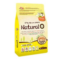 [에타홈] 강아지사료 네츄럴오 유기농 쌀과 슈퍼푸드 6kg, 단품, 옵션선택