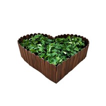 마당 경계목 낮은 울타리 화단 펜스 베란다 꽃밭, 컬러 삼각대동일 색상