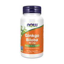 나우푸드 징코 빌로바 60mg 베지 캡슐 비건, 60개입, 1개, 60정