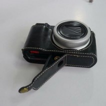 카메라 케이스 가방 카메라 가방 PU 가죽 하프 바디 세트 커버 Leica Q Q2 T Q116 X Vario 113 117 MP M240, 01 C-LUX Black