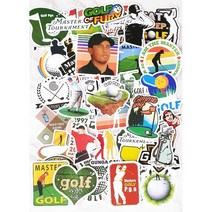골프스티커 세트 방수 기능 골프채 소품 용품 꾸미기