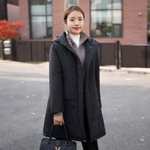 모슬린 엄마옷 3온스 후드 패딩 점퍼 YJP111119 마담/미시옷/중년여성의류/50대/60대여성옷/빅사이즈