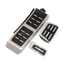 연료 브레이크 발판 페달 아우디 A4 B8 S4 RS4 Q3 A5 S5 RS5 8T Q5 8R SQ5 A6 C7 A7 S7 S6 4G A8 S8 A8L 4H 액세서리, [04] Full AT 3PCS, 04 Full AT 3PCS