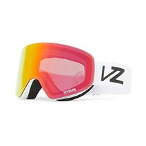 본지퍼 VonZipper 남녀공용 앙코르 스노우 스키 스포츠 고글, 야생 동물 화재 크롬, 백색 광택