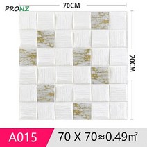 욕실 천장재 화장실 돔 인테리어 천장 wallpaper 3dstereo wall sticker foam 자체 접착 스티커 침실 거실 벽지 지붕 홈 장식(최소구매금액 3만원), a015, 70x70cm 1개