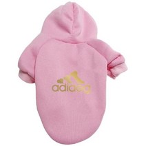 패션 큰 개 고양이 멋진 옷 가을 겨울 강아지 황금 편지 인쇄 후드 accesorios 강아지 점퍼 디자이너, golden add pink+5XL   14-18kg