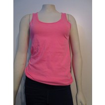여성용 XS 아메리칸 어패럴 플레인 핏 탱크 탑 셔츠 NEON BB408 $20