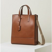 [AK수원점] [헤지스ACC]HJBA3E886-W3/브라운 로고배색 가죽 토트백