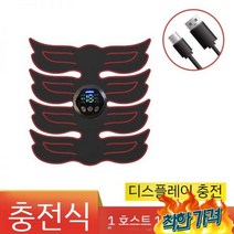 EMS 복근기구 뱃살 다트 강도, 충전식(허리 복부 일체형)