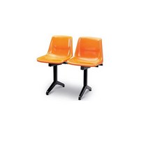 가구클럽 대기용의자 장의자 H1MS2야외벤치 대기의자, 레드(W830 X D440 X H690)