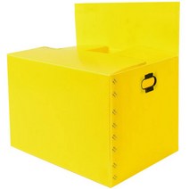 뉴프라테크 이사박스 5호(일반형)-5개묶음 [포장 택배 단프라 이삿짐박스], 노랑, 5개