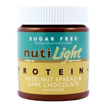 Nutilight 무설탕초코잼 헤이즐넛 고단백 키토제닉 400g x 2통, 1개입