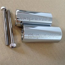 HONGK- 맞춤형 7.6cm 길이 빌렛 바 끝 1999-2014 스즈키 하야부사 Gsxr1300 크롬 [B01C0SYXDY]