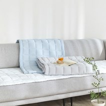 [파르페 바이 알레르망] 썸머 뱀부서커 쇼파패드 (3인), 사이즈:그레이