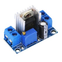전압조절기5pcs LM317 전압 조정기 가변 전원 DC-DC 컨버터 벅 스텝 다운 회로 기판 모듈 선형 레귤레이터, 한개옵션0