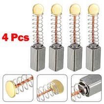 저렴한 4pcs 10mmx5x5mm Electric Motor Carbon Brushes For Drills Hammer Dust Collectors Motorcycles C, 한개옵션0
