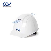 코브 안전모 통풍형 백색 안전모자 안전보호구 안전용품 산업용품 작업용품
