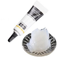 실리콘구리스 1/2pcs 10g 식품 학년 실리콘 그리스 윤활제 수족관 필터 탱크의 O-링 유지 보수를위한 슈퍼 O-윤활유 윤활, 1pcs, 1개