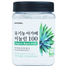 나뚜렐 유기농 아가베 이눌린 100 프리바이오틱스, 150g, 8개