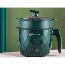 분리형멀티포트 간편 라면포트 기숙사 분리형 미니찜기 멀티포트 멀티쿠커, 핑크