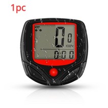 자전거 속도계 방수 유선 디지털 자전거 타기 속도계 주행 거리계 사이클링 속도 카운터 코드 테이블 바이크 액세서리, 1pc