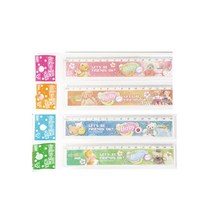 미리사몰 15cm 30cm 스틸자 방안자 컷팅자 문구 삼각자 직자, 15cm 자 10개입