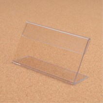 직장인 네임택 이름표 스탠드 쇼케이스 30개 카페쇼케이스 가격표시, 02)70x40mm