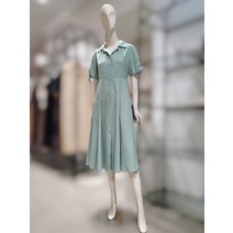 SI SI SI앞단추 리본 플레어 원피스SGOAE2504 (P002774649)