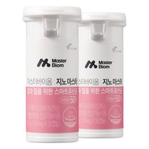 [공식판매처] 마스터바이옴 지노마스터 리스펙타 여성유산균, 30정, 2병