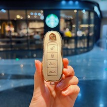 포르쉐 718 차키케이스 Boster Boxster 자동차 타이칸 하이엔드 쉘 버클 남성 여성, 옵션-20.포르쉐 B 모델 4 버튼