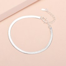 3 개의 은세공 팔찌 은도금 손 장식품 별 4 잎 클로버 작은 허리 콜리 플라워 블레이드 체인