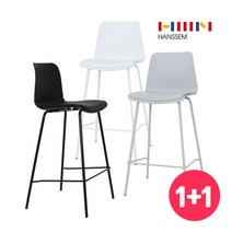 [한샘X모빌리] 2개세트 디오 바체어 12종택1, 선택:12.디오 바체어 그레이+블랙 65cm