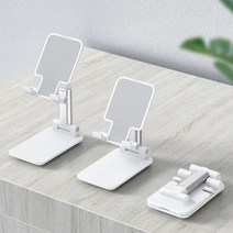 헬스와미 휴대용 휴대폰 각도 높이조절 스탠드 거치대 C형, 1개, 블랙