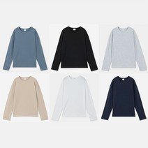 [미디어오프] M.O 루즈핏 베이직 롱슬리브 티셔츠 긴팔티