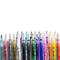 네일 드로잉 아트펜 24색 파스텔 칼라 데코펜 마카펜 셀프젤네일아트재료, 24SET