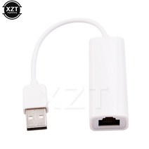 네트워크 랜카드 USB 이더넷 어댑터 2.0 카드 RJ45 Lan Windows 7 8 10 컴퓨터 10/100 Mbps 유선 외부