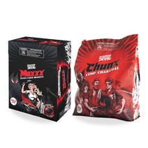 질러스데빌 케브라초 차콜 브리켓 바베큐 숯 4.5kg, 질러스데빌 럼프 차콜 4.5kg, 1개