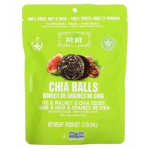 치아볼 무화과 호두 치아씨드 144g(5.1oz), 1개