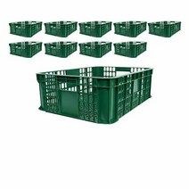닭고기 보관에 좋은 33L 녹색 계육 상자 X 10개입, HWA 계육상자_재생녹색