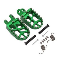 풋페그 바이크발판 오토바이발판 2020 풋레스트 CR 80 85 CRF1000L CRF 1000 L DTC 2016 2017 XR250 XR400 XR650 KLX klr용, green