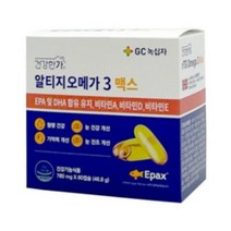 GC 녹십자 알티지오메가 3 맥스, 10개, 60정, 60정