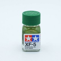 타미야 XF5 그린 무광 10ml 에나멜도료 TAMIYA