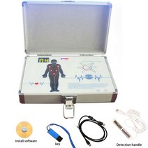 관리 양자 자기 공명 신체 분석기 건강 테스터 기계 확인 보고서 포함 AES02 새 버전, 01 green