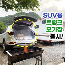 좌우1세트 힐링타임 차량용 차박 모기장 방충망 햇빛가리개 자동차 창문 팰리세이드 쏘렌토 싼타페 티볼리 스포티지 모하비 레이 스토닉 쏘울 니로 셀토스 SUV, 1개, 트렁크용
