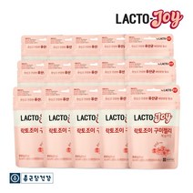 종근당건강 락토조이 유산균 구미젤리 복숭아맛 15봉 -