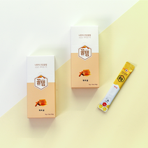 네이처101 아카시아 꿀 스틱 허니스틱 천연꿀 선물세트 30포, 계피천연꿀, 1개