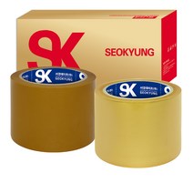 초강력 박스테이프 (75mm X 50M -50개입) R75, 투명