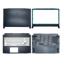 MSI GF66 MS-1581 MS-1582 카타나 상단 케이스 노트북 LCD 후면 커버 전면 베젤 팜레스트 하단 하우징 307581B211, ABCD cover