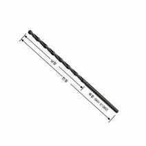 와이지원 스트레이트 롱드릴 2.5mm 150mm 100mm h8 (1EA)스트레이트드릴 드릴빗트 드릴기리 드릴날 충전드릴 절삭 초경 공작 드릴류 스트레이트드릴, 본상품